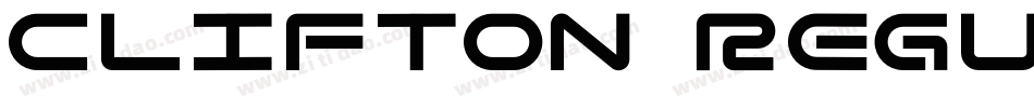 Clifton Regular字体转换